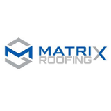 Company/TP logo - "Matrix Roofing"
