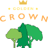 Company/TP logo - "Golden Crown Tree Surgery & Landscape Management"