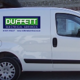 Company/TP logo - "Duffett Electrical  Services LTD"