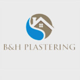 Company/TP logo - "BH plastering and building."