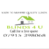 Company/TP logo - "Blinds 4 u"