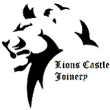 Company/TP logo - "Lions Castle Joinery"
