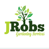 Company/TP logo - "J-Robs gardening services"