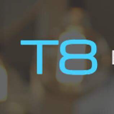 Company/TP logo - "T8 Electrical"