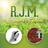 Company/TP logo - "RJM - Home and Garden"