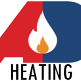 Company/TP logo - "A B Heating"