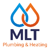 Company/TP logo - "MLT Plumbing & Heating"