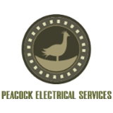 Company/TP logo - "Peacock electrical services LTD"
