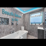 Company/TP logo - "Epsom & Leatherhead Bathrooms"