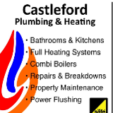 Company/TP logo - "Castleford Plumbing & Heating"