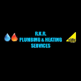 Company/TP logo - "RKR Plumbing & Heating"