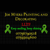 Company/TP logo - "Jim Myers Painter & Decorator"
