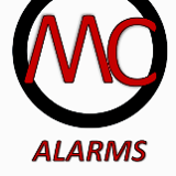 Company/TP logo - "MC Alarms"