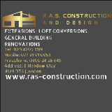 Company/TP logo - "RAS Construction And Design"
