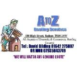 Company/TP logo - "A-Z Roofing"