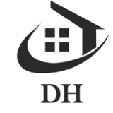 Company/TP logo - "DH Bathrooms & Kitchens"