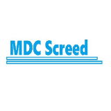Company/TP logo - "MDC SCREED"