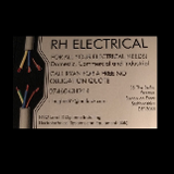 Company/TP logo - "R H Electrical"