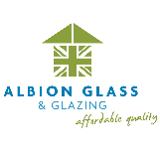 Company/TP logo - "ALBION GLASS AND GLAZING LTD"