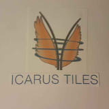 Company/TP logo - "Icarus Tiling"