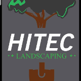 Company/TP logo - "Hitec Landscaping"