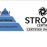 Company/TP logo - "HGH Electrical"
