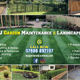 Company/TP logo - "BCJ Garden Maintenance and landscaping"