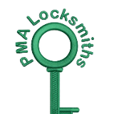 Company/TP logo - "P M A LOCKSMITH"