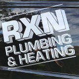 Company/TP logo - "RXN PLUMBING & HEATING"