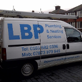 Company/TP logo - "LBP Plumbing & Heating Services"