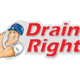 Company/TP logo - "DRAIN-RIGHT DRAIN-CARE LTD"