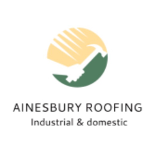 Company/TP logo - "Ainesbury Roofing"