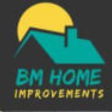 Company/TP logo - "BM Home Improvements Roofing & Driveways"