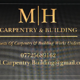 Company/TP logo - "MH Carpentry And Building"