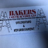 Company/TP logo - "BAKERS CONTRACTORS"