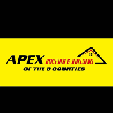 Company/TP logo - "Apex Roofing and Building Contractor"