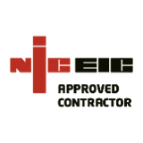Company/TP logo - "PJC Sparks Electrical"