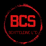 Company/TP logo - "BCS SCAFFOLDING"