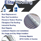 Company/TP logo - "Elite Roofing"