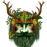 Company/TP logo - "The GreenMan Garden Services"