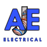 Company/TP logo - "AJE ELECTRICAL"