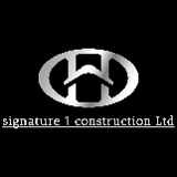 Company/TP logo - "Signature 1 Construction Ltd"