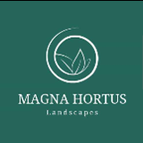 Company/TP logo - "Magna Hortus Landscapes"