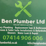 Company/TP logo - "BEN Plumbing"