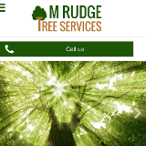Company/TP logo - "M Rudge Tree Services & Grounds Maintenance"