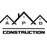 Company/TP logo - "APD CONSTRUCTION"