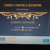 Company/TP logo - "Connor's Painting & Decorating"