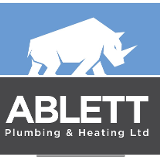 Company/TP logo - "Ablett Plumbing and Heating"