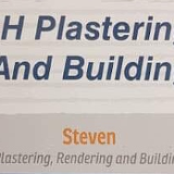 Company/TP logo - "A G H Plastering and Building"