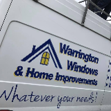 Company/TP logo - "Warrington Windows & Home Improvements"